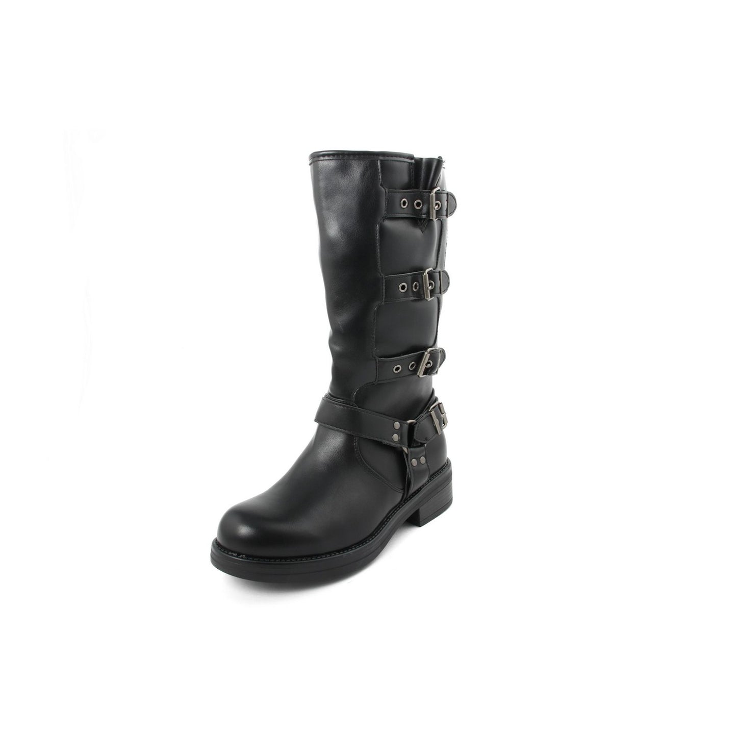 Bottes Fashion Attitude en Matière Synthétique Noir